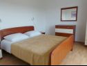 Apartementen Ivo - 500 m to sandy beach: A1(2+2), A2(6+2), SA3(2+1) Ljubac - Riviera Zadar  - Appartement - A1(2+2): slaapkamer