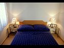 Apartementen Davor - 20m from sea : A1(2+2), A2(2+2), A3(6) Mali Iz (Eiland Iz) - Riviera Zadar  - Appartement - A2(2+2): slaapkamer