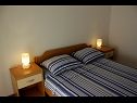 Apartementen Davor - 20m from sea : A1(2+2), A2(2+2), A3(6) Mali Iz (Eiland Iz) - Riviera Zadar  - Appartement - A3(6): slaapkamer