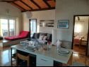 Apartementen Vlatkica - 10 m from beach: A1 Vlatkica(4), A2 Lea(4) Maslenica - Riviera Zadar  - Appartement - A2 Lea(4): woonkamer