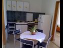 Apartementen Luce - with parking : A3(4+1), A4(5), A5(4) Nin - Riviera Zadar  - Appartement - A4(5): keuken en eetkamer