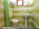 Apartementen Mirko - 100m from the sea: A2(9) Nin - Riviera Zadar  - Appartement - A2(9): badkamer met toilet