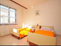 Apartementen Mirko - 100m from the sea: A2(9) Nin - Riviera Zadar  - Appartement - A2(9): slaapkamer