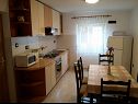 Apartementen Nadica - free parking A1(5+1), A2(4), A3(2+1) Nin - Riviera Zadar  - Appartement - A1(5+1): keuken en eetkamer