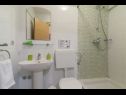 Apartementen Bosko - 30m from the sea with parking: A1(2+1), SA2(2), A3(2+1), A4(4+1) Nin - Riviera Zadar  - Appartement - A1(2+1): badkamer met toilet