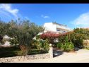 Apartementen Nika - nice garden: A1(2), A2(4+1), A3(6), A4(2) Nin - Riviera Zadar  - huis