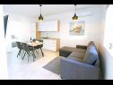 Apartementen Oasis A1(4+2), A2(2+2), A3(2+2) Nin - Riviera Zadar  - Appartement - A1(4+2): woonkamer