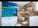 Vakantiehuizen Tome - comfortable & modern: H(6) Nin - Riviera Zadar  - Kroatië  - H(6): badkamer met toilet