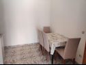Apartementen Ivica - free parking: SA1(2+1), SA2(2+1) Nin - Riviera Zadar  - Studio-appartment - SA1(2+1): eetkamer