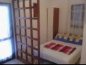 Apartementen Vjeko - 200 m from sea: 1 - A1(2+2), 2 - B1(2+2) Nin - Riviera Zadar  - Appartement - 2 - B1(2+2): slaapkamer