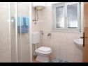 Apartementen Mari - 100 m from beach: A1(4), A2(4) Petrcane - Riviera Zadar  - Appartement - A1(4): badkamer met toilet