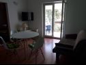 Apartementen Mari - 100 m from beach: A1(4), A2(4) Petrcane - Riviera Zadar  - Appartement - A2(4): woonkamer