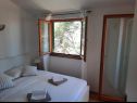 Apartementen Kike - 60 meters from the beach: A1(4+1), A2(4+1), A3(4+1), SA1(2) Petrcane - Riviera Zadar  - Appartement - A2(4+1): slaapkamer