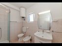 Apartementen Mlađo - swimming pool: A1(4+2), A2(4+2), A3(2+2), A4(2+2) Privlaka - Riviera Zadar  - Appartement - A2(4+2): badkamer met toilet
