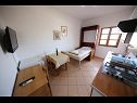 Apartementen Armitage - family friendly: A1(4), A2(4+1), A3(2+1), A4(2+1), A5(2+1) Privlaka - Riviera Zadar  - Appartement - A3(2+1): woonkamer