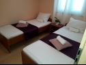 Apartementen Mediterraneo - with own parking space: A2(2+3), SA3(2+1), SA4(2+1) Privlaka - Riviera Zadar  - Appartement - A2(2+3): slaapkamer