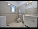 Vakantiehuizen Ani 1 - with pool : H(6) Privlaka - Riviera Zadar  - Kroatië  - H(6): badkamer met toilet
