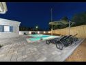 Vakantiehuizen Ani 1 - with pool : H(6) Privlaka - Riviera Zadar  - Kroatië  - H(6): terras