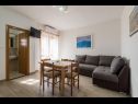 Apartementen Armitage - family friendly: A1(4), A2(4+1), A3(2+1), A4(2+1), A5(2+1) Privlaka - Riviera Zadar  - Appartement - A1(4): woonkamer