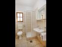 Apartementen Armitage - family friendly: A1(4), A2(4+1), A3(2+1), A4(2+1), A5(2+1) Privlaka - Riviera Zadar  - Appartement - A4(2+1): badkamer met toilet