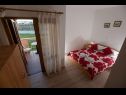Apartementen Armitage - family friendly: A1(4), A2(4+1), A3(2+1), A4(2+1), A5(2+1) Privlaka - Riviera Zadar  - Appartement - A2(4+1): slaapkamer