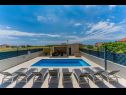 Vakantiehuizen Ivana - with a private pool: H(8) Privlaka - Riviera Zadar  - Kroatië  - huis