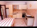 Apartementen Mario - with garden: A1(2+2), A2(4+2) Razanac - Riviera Zadar  - Appartement - A2(4+2): keuken en eetkamer