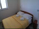 Apartementen Marietta - sea view: A1(2+2), A2(2+2) Rtina - Riviera Zadar  - Appartement - A1(2+2): slaapkamer