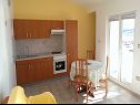 Apartementen Marietta - sea view: A1(2+2), A2(2+2) Rtina - Riviera Zadar  - Appartement - A1(2+2): keuken en eetkamer