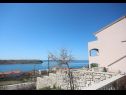 Apartementen Andrija - with great view: A1(2), A2(4), A3(4+1), A4(2+1) Rtina - Riviera Zadar  - uitzicht