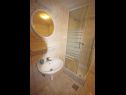 Apartementen Andrija - with great view: A1(2), A2(4), A3(4+1), A4(2+1) Rtina - Riviera Zadar  - Studio-appartment - A1(2): badkamer met toilet