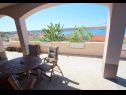 Apartementen Andrija - with great view: A1(2), A2(4), A3(4+1), A4(2+1) Rtina - Riviera Zadar  - Appartement - A2(4): terras