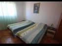 Apartementen Andrija - with great view: A1(2), A2(4), A3(4+1), A4(2+1) Rtina - Riviera Zadar  - Appartement - A3(4+1): slaapkamer