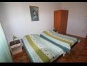 Apartementen Andrija - with great view: A1(2), A2(4), A3(4+1), A4(2+1) Rtina - Riviera Zadar  - Appartement - A3(4+1): slaapkamer