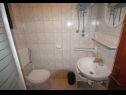 Apartementen Andrija - with great view: A1(2), A2(4), A3(4+1), A4(2+1) Rtina - Riviera Zadar  - Appartement - A4(2+1): badkamer met toilet