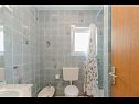 Apartementen Ivica - with parking : A1-0A(4+1), A2-1A(4+1), A3-1B(4+1), A4-2A(4+1) Sabunike - Riviera Zadar  - Appartement - A3-1B(4+1): badkamer met toilet