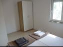 Apartementen Dream - nearby the sea: A1-small(2), A2-midldle(2), A3-large(4+1) Seline - Riviera Zadar  - Appartement - A1-small(2): slaapkamer