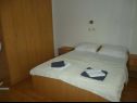Apartementen Dream - nearby the sea: A1-small(2), A2-midldle(2), A3-large(4+1) Seline - Riviera Zadar  - Appartement - A2-midldle(2): slaapkamer