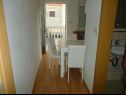Apartementen Dream - nearby the sea: A1-small(2), A2-midldle(2), A3-large(4+1) Seline - Riviera Zadar  - Appartement - A2-midldle(2): gang