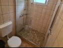 Apartementen Dream - nearby the sea: A1-small(2), A2-midldle(2), A3-large(4+1) Seline - Riviera Zadar  - Appartement - A2-midldle(2): badkamer met toilet