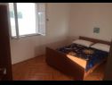 Apartementen Sunny  - sea side terrace & parking: A1(4+1), A2(6+1) Starigrad-Paklenica - Riviera Zadar  - Appartement - A2(6+1): slaapkamer