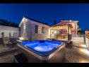 Vakantiehuizen Sanya - stone house with outdoor hot tub: H(4) Sukosan - Riviera Zadar  - Kroatië  - huis