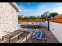 Vakantiehuizen Sanya - stone house with outdoor hot tub: H(4) Sukosan - Riviera Zadar  - Kroatië  - tuin (huis en omgeving)