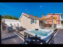 Vakantiehuizen Sanya - stone house with outdoor hot tub: H(4) Sukosan - Riviera Zadar  - Kroatië  - H(4): huis
