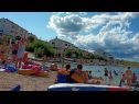 Vakantiehuizen Anamaria - sea and mountain view: H(3+2) Vinjerac - Riviera Zadar  - Kroatië  - strand