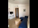 Apartementen Draga - comfortable & afordable: A1(2+2), A2(6), A3(2+2) Vir - Riviera Zadar  - Appartement - A3(2+2): woonkamer