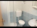 Apartementen Vinko - big terrace and grill A5(2+1), SA6(2)Crveni, SA7(2)Plavi Vir - Riviera Zadar  - Studio-appartment - SA7(2)Plavi: badkamer met toilet