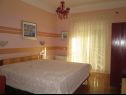 Apartementen Ivo - with parking : A1(2+1), A2(4+1), A3(6) Vir - Riviera Zadar  - Appartement - A2(4+1): slaapkamer