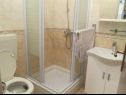 Apartementen Ivo - with parking : A1(2+1), A2(4+1), A3(6) Vir - Riviera Zadar  - Appartement - A3(6): badkamer met toilet
