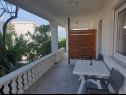 Apartementen Rising Sun A1(2+2), A2(2+2), A3(2+2) Vir - Riviera Zadar  - Appartement - A1(2+2): balkon